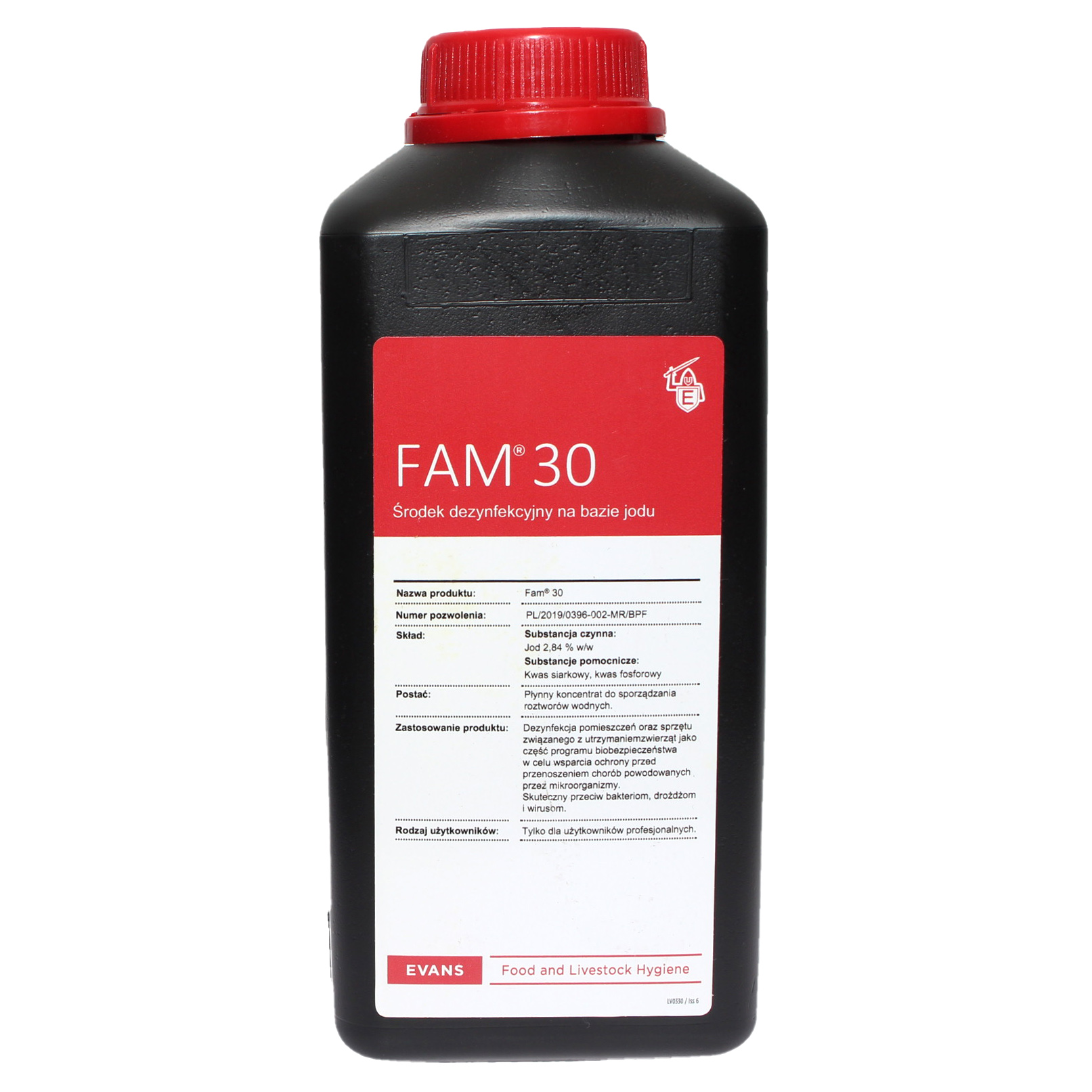 zobacz FAM30 1 L - preparat do dezynfekcji